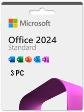 Load image into Gallery viewer, Office 2024 Standard - 3 PC | à moins de 14€ par appareil
