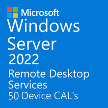Charger l'image dans la galerie, Windows Server 2022 Remote Desktop Services (RDS) – 50 Device CAL
