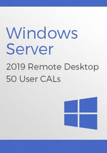 Load image into Gallery viewer, Windows Server 2022 Remote Desktop Services (RDS) – 50 User CAL