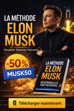 Load image into Gallery viewer, 🚀 La Méthode Elon Musk™ – Discipline, Business &amp; Mentalité de Bâtisseur  – Ebook - Édition 2026
