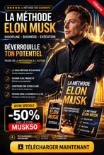 Load image into Gallery viewer, 🚀 La Méthode Elon Musk™ – Discipline, Business &amp; Mentalité de Bâtisseur  – Ebook - Édition 2026
