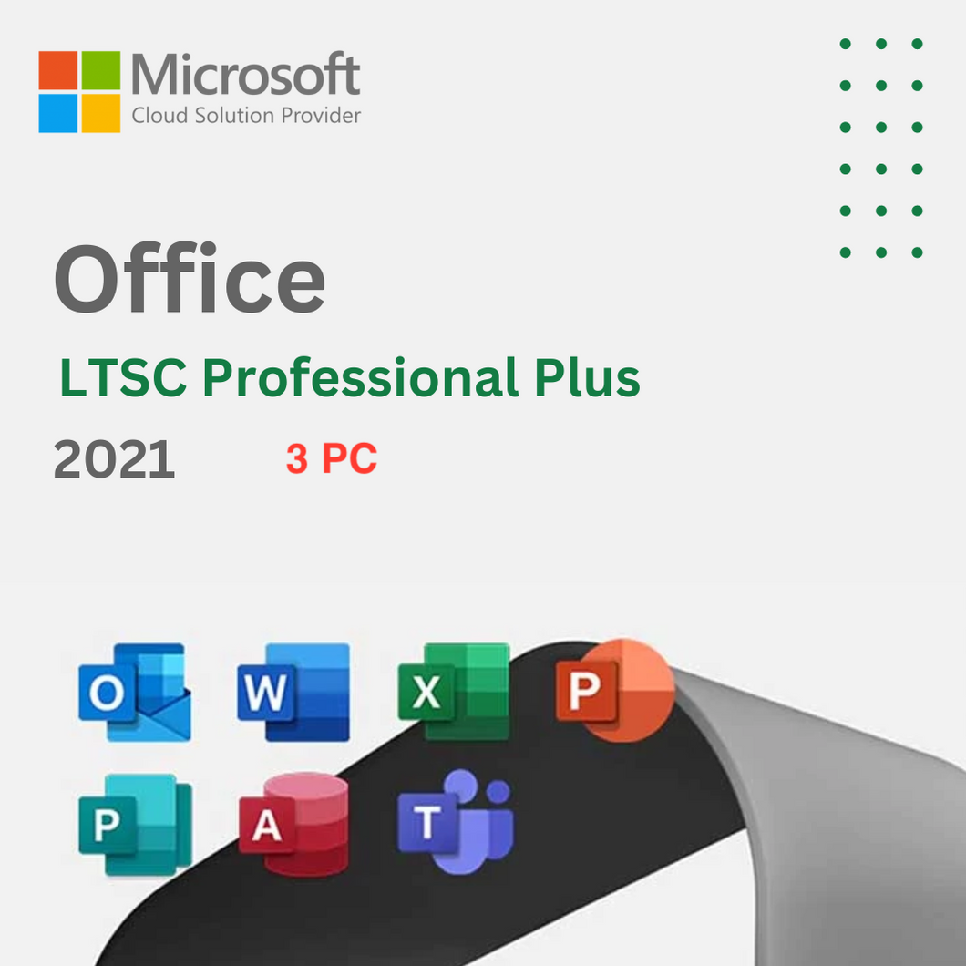 Office 2021 Professionnel Plus | 3PC | Clé d'Activation à vie, et en ligne
