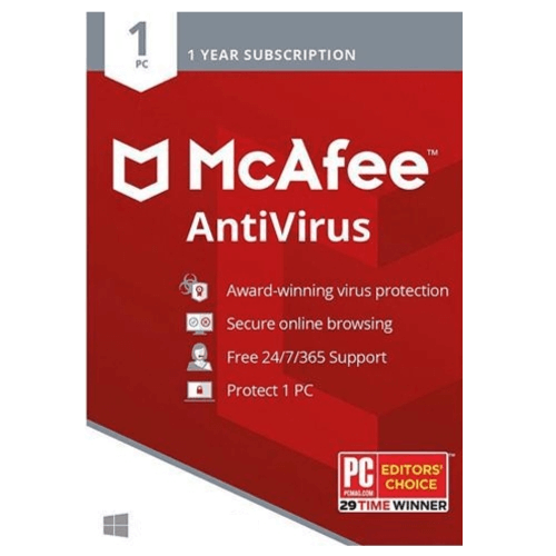 McAfee Internet Security - 1-an / 1-Appareil