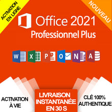 Charger l&#39;image dans la galerie, Microsoft Office 2021 Professionnel Plus | Clé d&#39;Activation à vie, et en ligne |  1 PC
